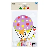 Аппликация из песка и цветной фольги ТРИ СОВЫ "Лисенок", с раскраской