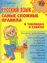 Русский язык: Самые сложные правила в таблицах и схемах.