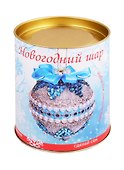Набор для творчества Волшебная мастерская. Новогодний шар из пайеток «Снежная королева» - 0