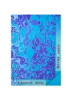 Блокнот А6- 20л "Turquoise" цветной тонированный офсет, Гознак