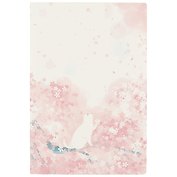 Тетрадь в клетку Spring cat, 38 листов, в ассортименте