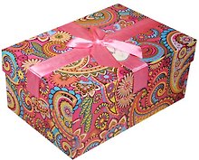 Коробка подарочная "Розовые огурцы", 22*15*10см