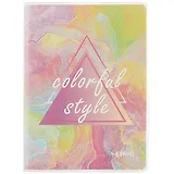 Записная книжка «Colorful style», 80 листов, А6
