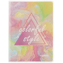 Записная книжка «Colorful style» А6, 80 листов в клетку, Lenwa