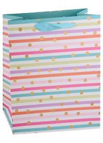 Пакет А4 32*26*12 "Bright stripes" нейтр. бум.мат