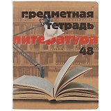 Тетрадь предметная в линейку Альт, "Крафт. Литература", 48 листов