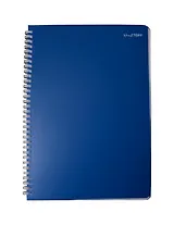 Тетрадь А4 80л кл. "Naval" пласт.обл., спираль