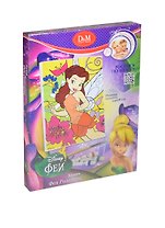 Набор для росписи по холсту Фея Розетта (Disney Феи) (53724) (24х18см) (Делай с мамой) (7+) (коробка)