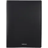 Папка 10ф А4 "Matt Classic" пластик, черный, Erich Krause