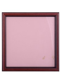Рама 20*20 деревянная, цв. коричневый темный, со стеклом, Двуреченский