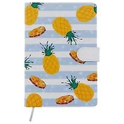Блокнот «Ананасы», 256 стр, 13 х 19 см