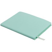 Записная книжка «Soft Touch. Весенний мятный» А6, 80 листов в точку, экокожа, Listoff - 1