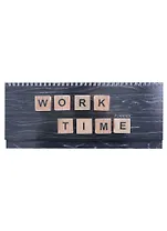 Планинг недат. 56л "Деревянная текстура" настольный, 7БЦ, глянц.лам, офсет