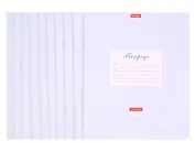 Тетради в клетку Hatber, "Пастель Голубая", 12 листов, 10 штук