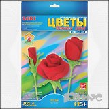 Набор для творчества, Lori,  Цветы из флиса "Розы"
