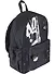 Рюкзак "Граффити с красным" 1 отделение, 39*29*14 см, значки в комплекте - 2