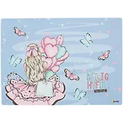 Покрытие на стол А3 "Девочка с шарами"