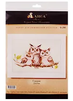 Набор для вышивания Алиса  Совушки 22х13см