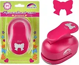 Панч-дырокол одинарный "Бантик" 38мм 93*58*69мм в блистере