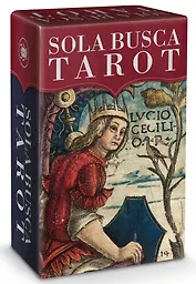 Таро мини Сола Буска/Mini Tarot Sola Busca (78 карт + инструкция)