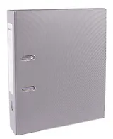 Папка архивная 70мм А4 серая, бумвинил, прозр.карман, GoodMark