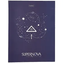Тетрадь на кольцах «SUPERNOVA» 120 листов в клетку, А4, сменный блок - Hatber