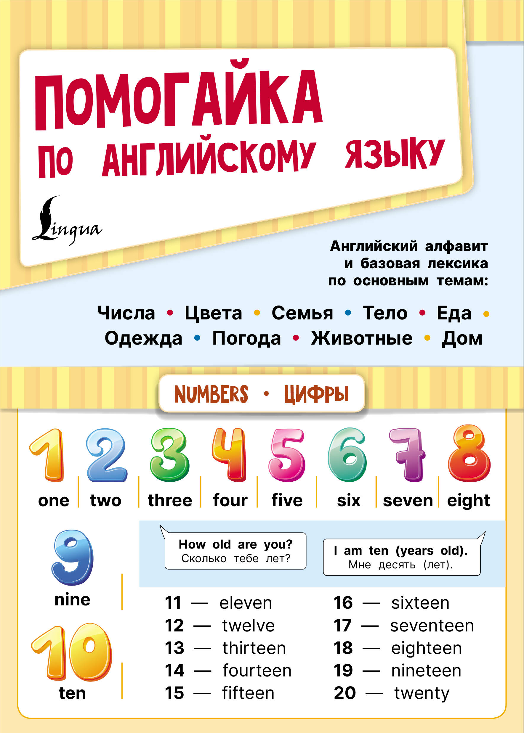 Обложка книги «Помогайка по английскому языку»
