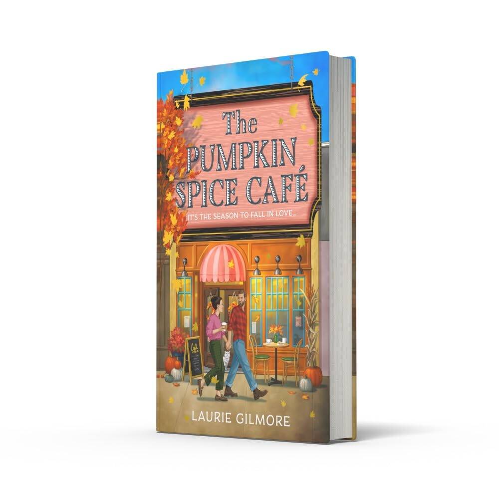 Обложка книги «Pumpkin spice cafe Deluxe edition (Laurie Gilmore) Кафе с тыквенными специями, подарочное издание (Лори Гилмор) /Книги на английском языке»