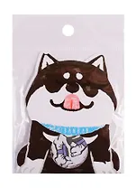 Наклейки Собачки Хаски, (10диз, 30шт)