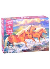 Пазл 1000 дет. Фантастические скакуны  Cherry Pazzl 30424
