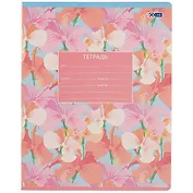 Тетрадь в линейку BG, Pastel Flowers Soft, 24 листа, в ассортименте