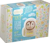 Набор для творчества TOYZY Техника валяние начальный уровень Сова белая