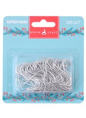 Набор подвесов для новогодних украшений (200 шт) (металл) (12x10)