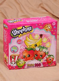 Пазл «Shopkins Веселимся вместе» 100 элементов, Origami