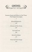 Fantastic Beasts and Where to Find Them. The Origilal Screenplay - 1