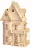 Сборная деревянная модель DH001 ЧУДО-ДОМ (Россия) - 0