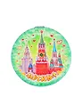 Зеркало мягкое Москва Спасская башня Университет 70мм (320-21)