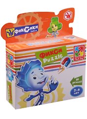 Магнитные фигурные пазлы Фиксики Нолик (20 деталей) (VT1504-26) (2+) (коробка)