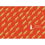 Альбомы для рисования Unnika, "Золотые кошки (орнамент)", А4, 40 листов, на спирали