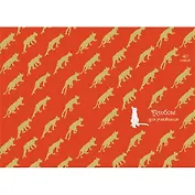 Альбомы для рисования Unnika, "Золотые кошки (орнамент)", А4, 40 листов, на спирали