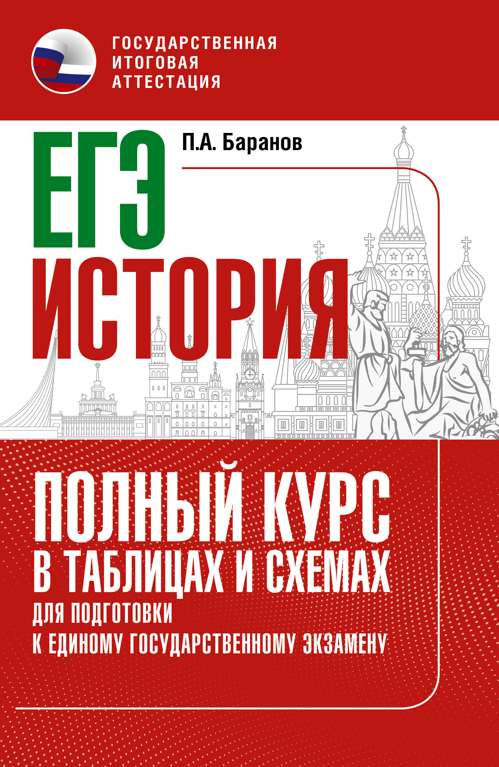 Обложка книги «ЕГЭ. История. Полный курс в таблицах и схемах для подготовки к ЕГЭ»
