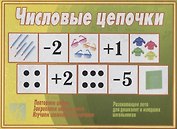 «Числовые цепочки». Развивающее лото для дошколят и младших школьников