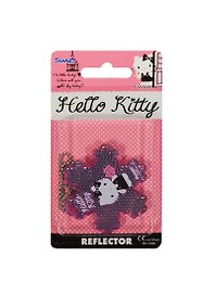 Световозвращающая подвеска Coreflect Hello Kitty снежинка фиолетовый (51204)