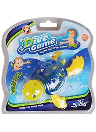 Игрушка Игры с водой Плавающая черепашка с подсветкой (YG48S) (упаковка) (3+)