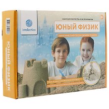 Набор для опытов, Юный физик, Кинетический песок своими руками 208