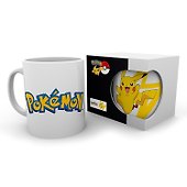 Кружка в подарочной упаковке Аниме Pokemon Logo & Pikachu (керамика) (320 мл) - 1