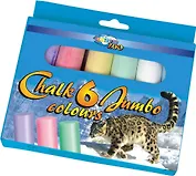 Мелки цветные Centrum Jumbo 6 цветов