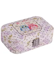 Шкатулка Совы для драгоценностей (5х14х10) (кожзам) (7333017)