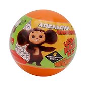 Капсула-сюрприз Чебурашка, 6 аксессуаров, 6 видов в ассортименте, Funky Toys, (8х8х8), (CHE2404) - 0