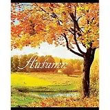 Тетрадь 96л кл. "Времена Года" глянц.ламинация, ассорти, schoolФОРМАТ